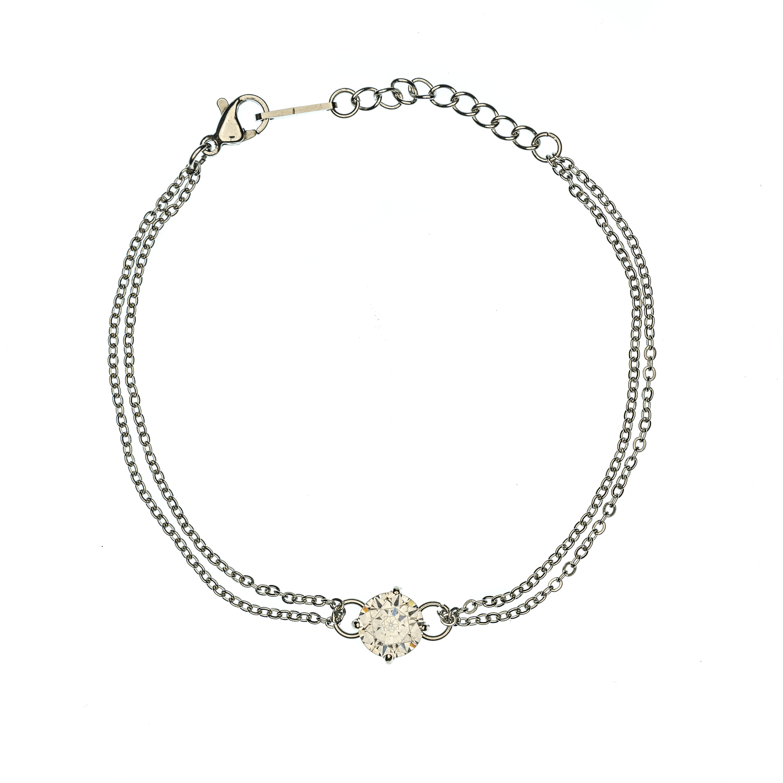 Première Dame Bracelet with Zircon Pendant