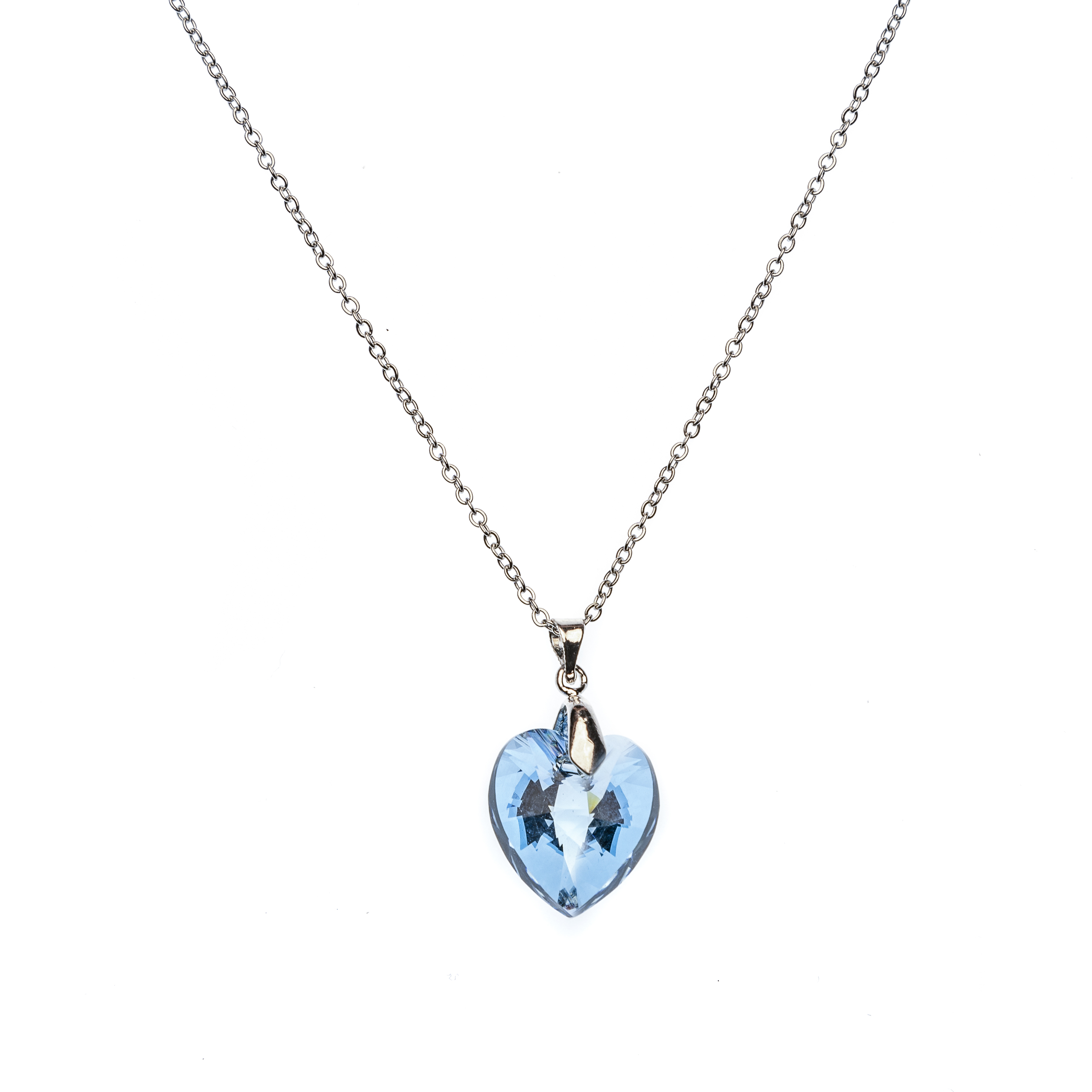 Première Dame Necklace with Swarovski Heart Pendant